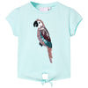 Vidaxl Shirt per bambini 92 Blu chiaro