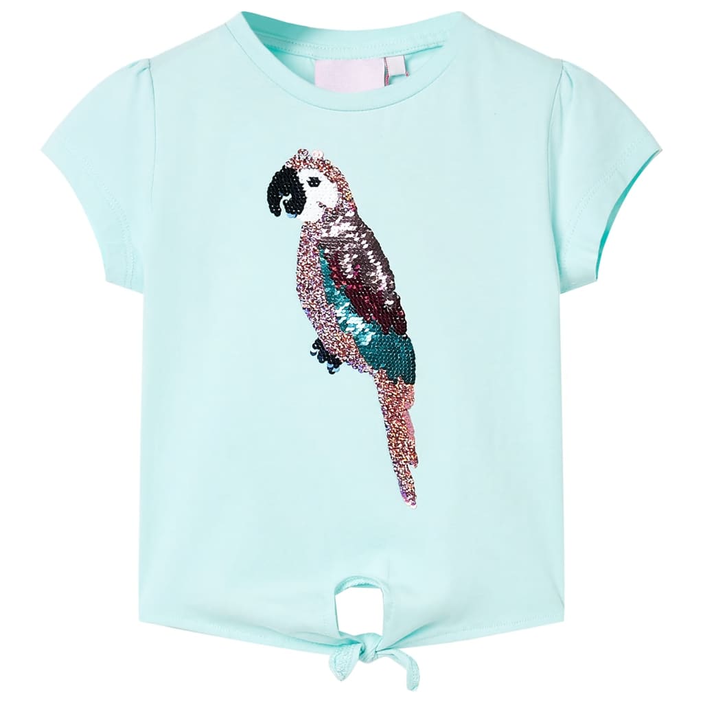 Vidaxl Shirt per bambini 92 Blu chiaro