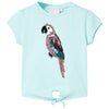 Vidaxl Shirt per bambini 128 Blu chiaro