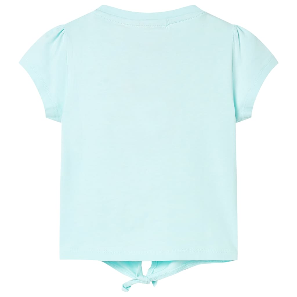 Vidaxl Shirt per bambini 128 Blu chiaro
