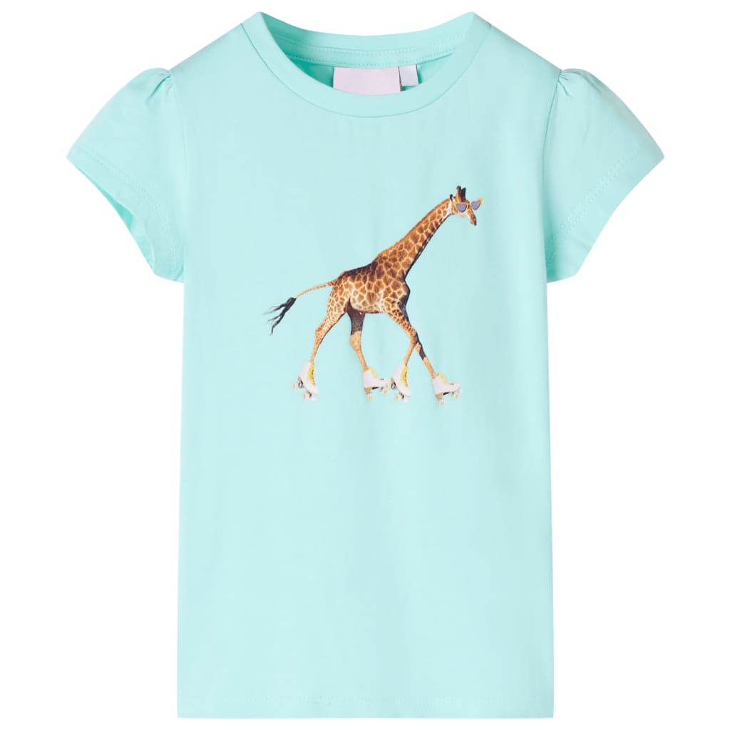 Vidaxl Shirt per bambini 116 Blu chiaro