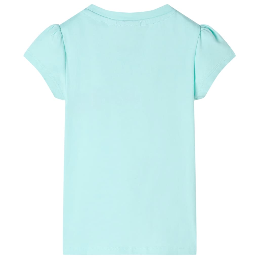Vidaxl Shirt per bambini 128 Blu chiaro