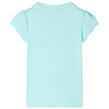 Vidaxl Shirt per bambini 140 Blu chiaro