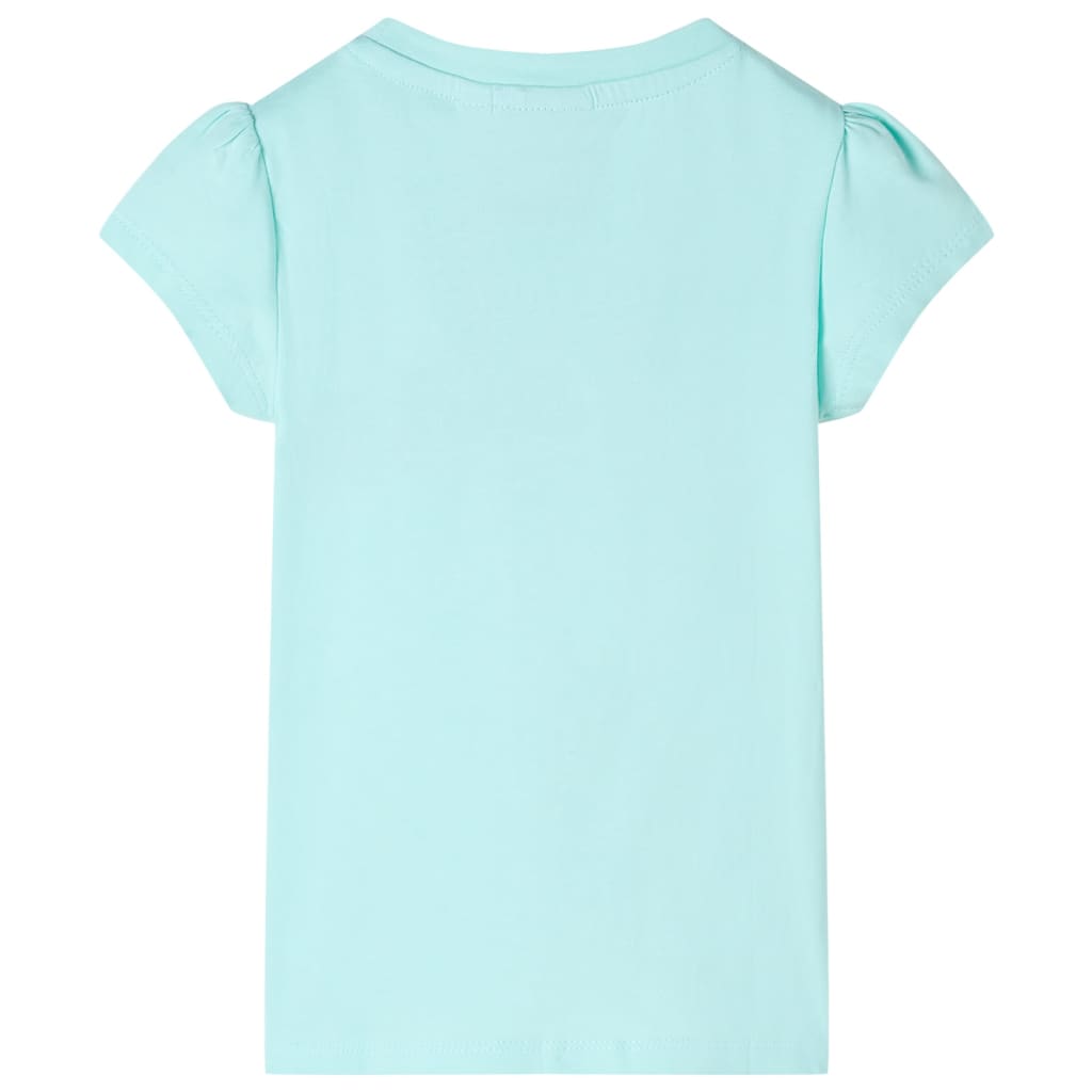 Vidaxl Shirt per bambini 140 Blu chiaro