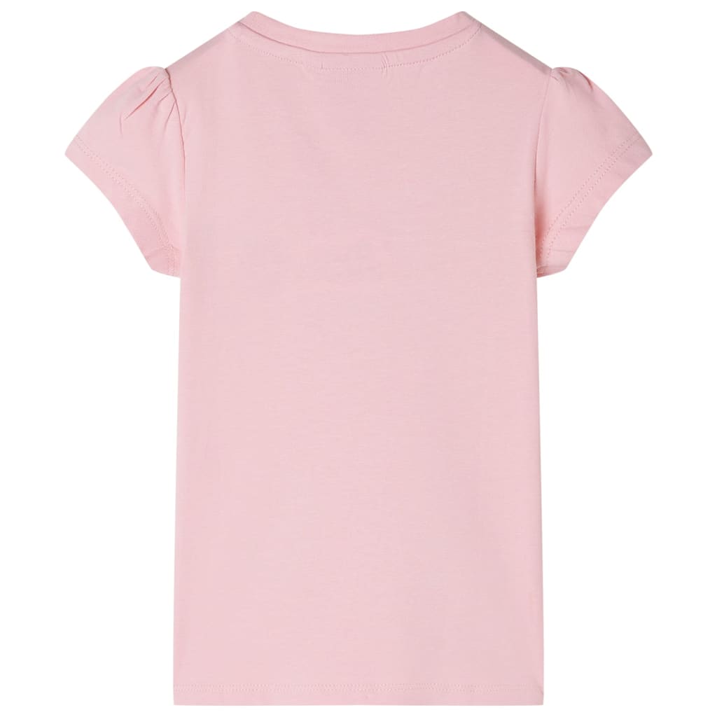 Vidaxl Shirt per bambini 92 rosa chiaro