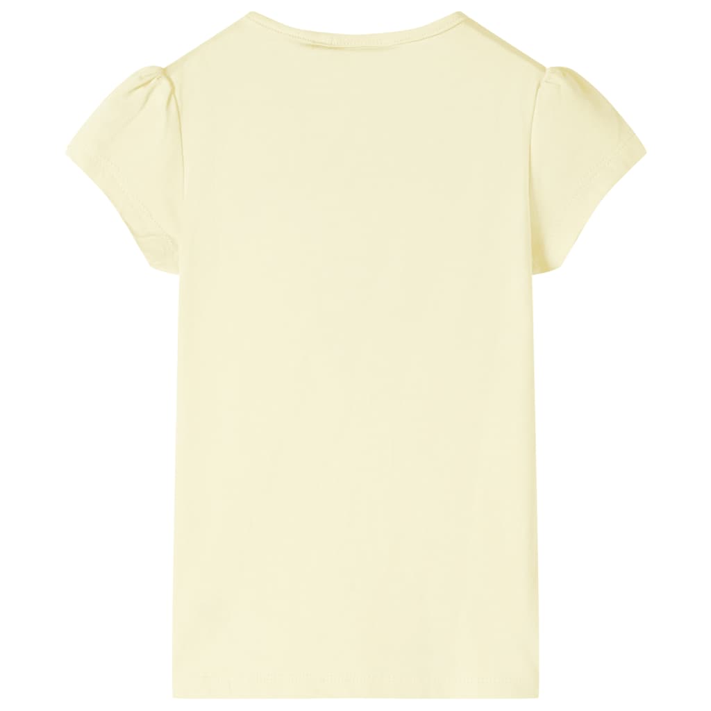 Vidaxl Children's Shirt 140 Soft Yellow