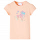 Vidaxl kindershirt 116 lichtoranje
