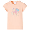 Vidaxl kindershirt 128 lichtoranje