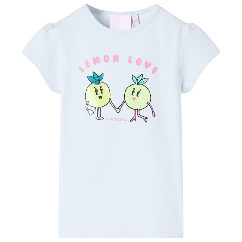 VidaXL Kindershirt 92 lichtblauw