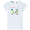 Vidaxl Children's Shirt 116 Blu chiaro