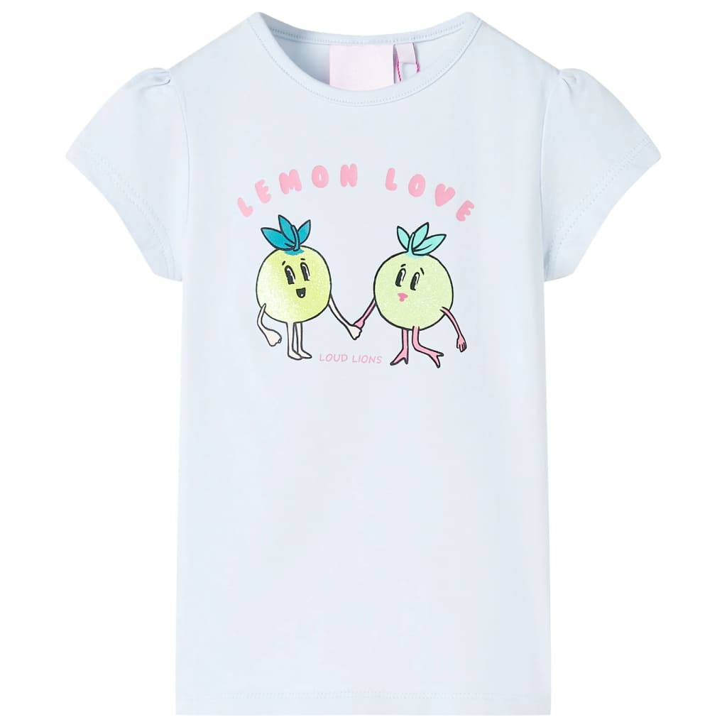 Vidaxl Children's Shirt 116 Blu chiaro
