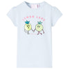 Vidaxl Children's Shirt 128 Blu chiaro