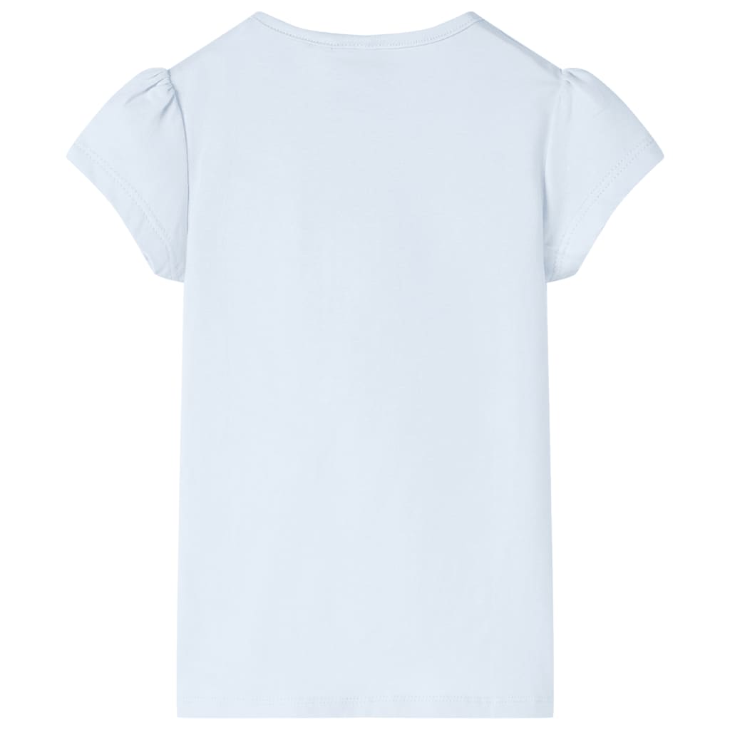 Vidaxl kindershirt 140 lichtblauw