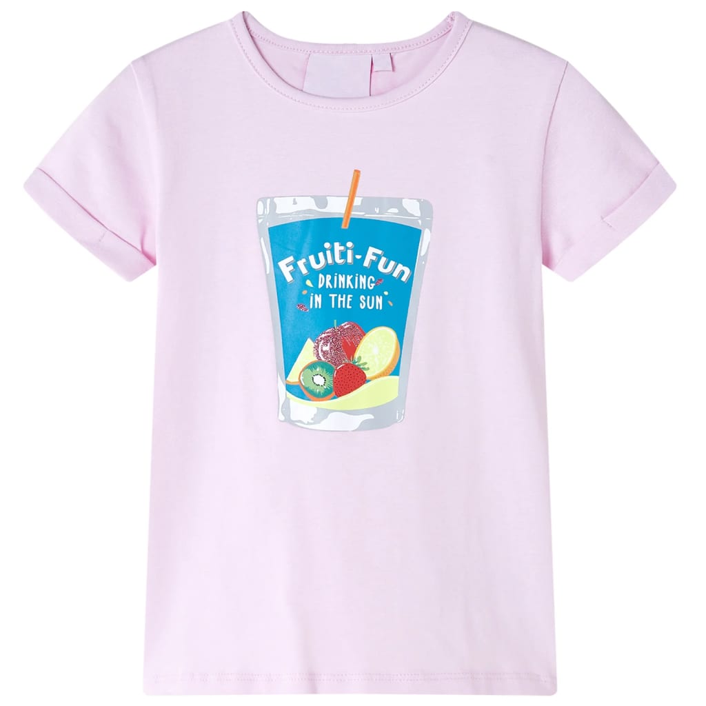 Vidaxl Camisa para niños 92 Rosa suave