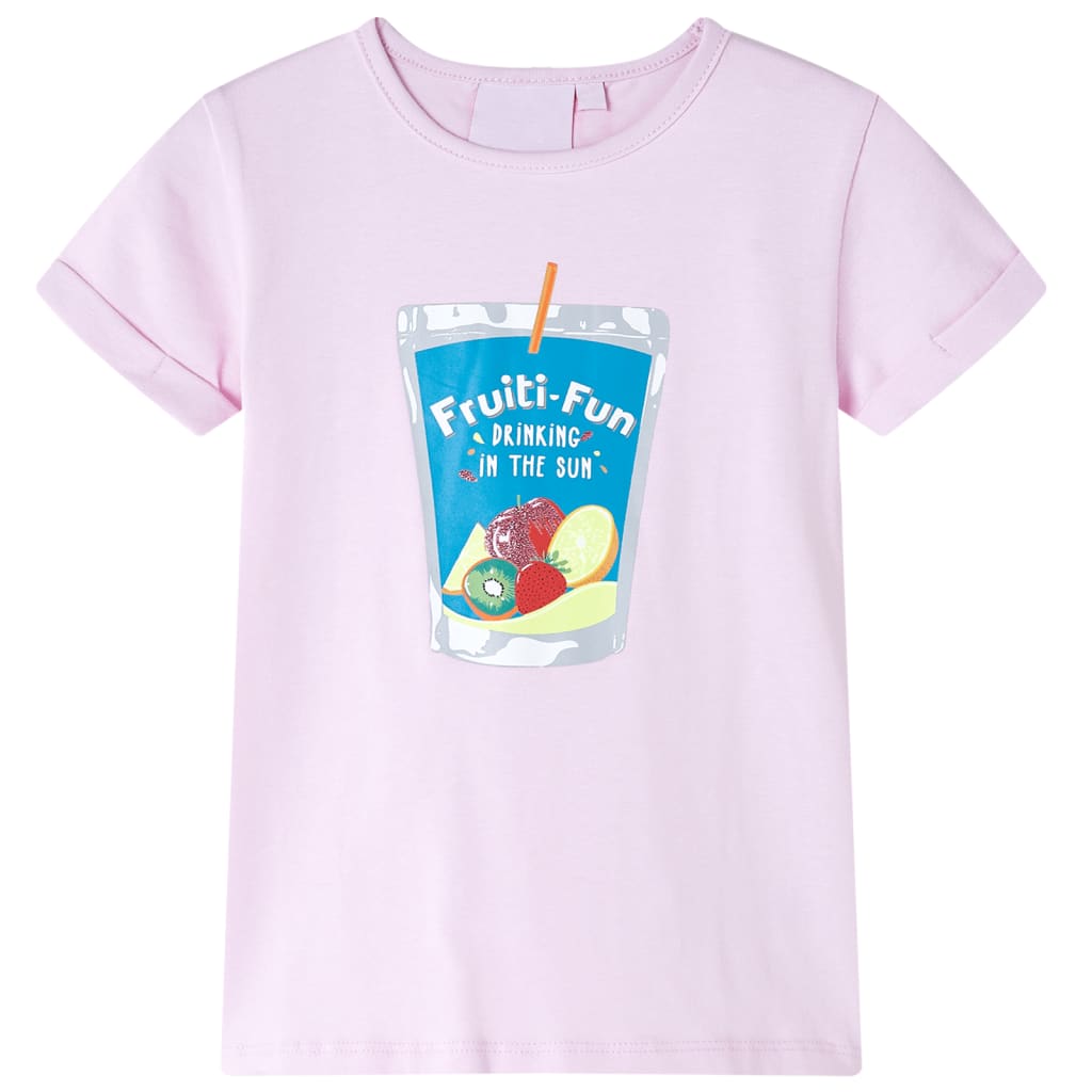 Vidaxl Camisa para niños 140 Rosa suave