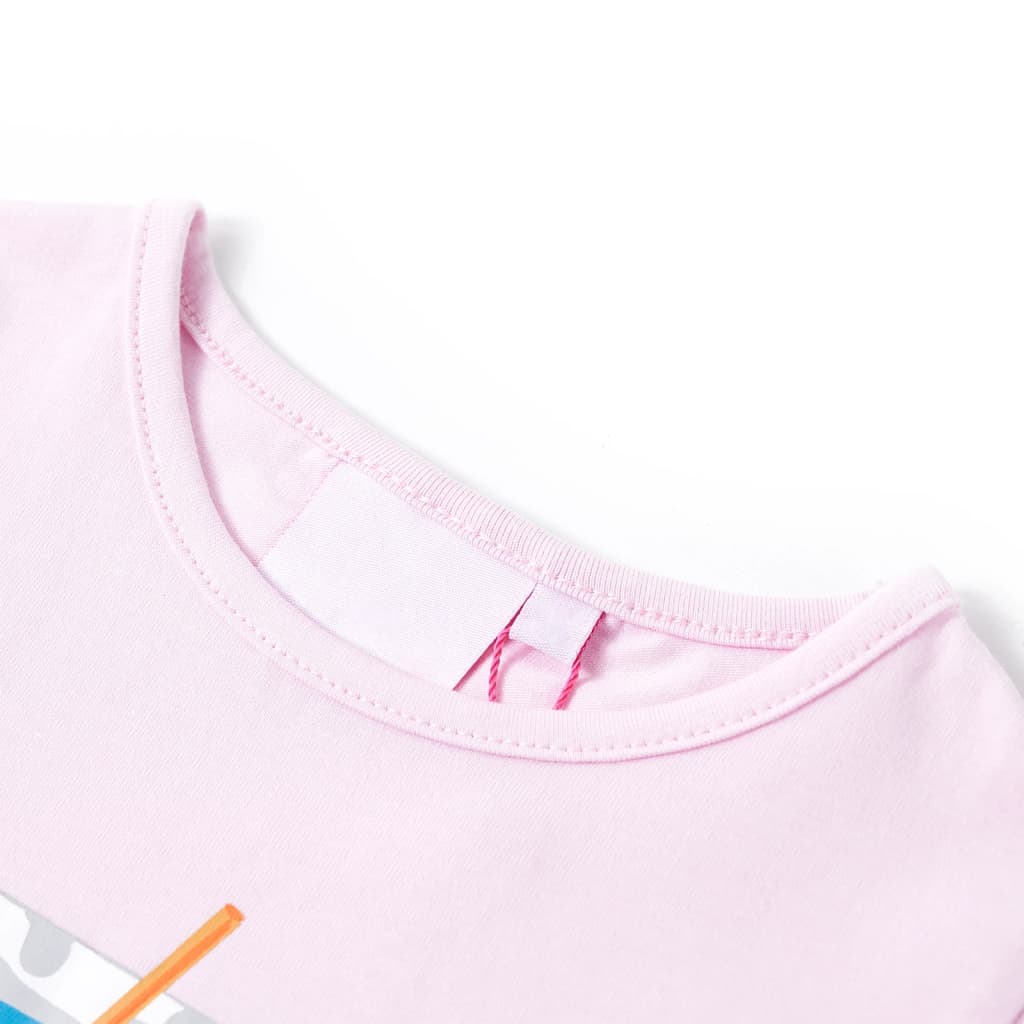 Vidaxl Camisa para niños 140 Rosa suave