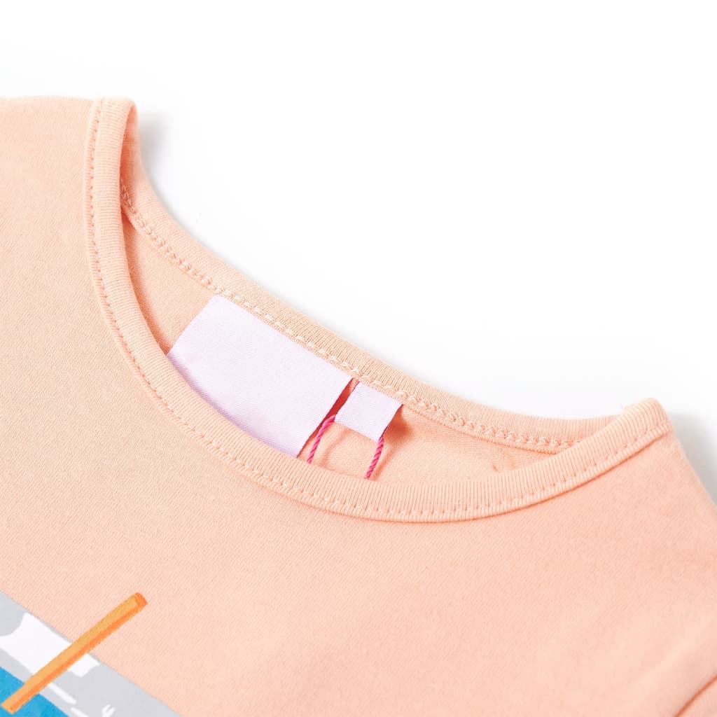 Vidaxl Shirt per bambini 140 Arancione chiaro