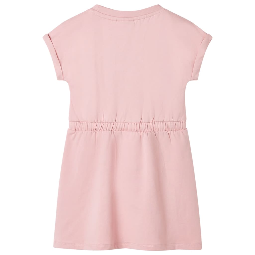Abito per bambini Vidaxl con raggruppamento 104 rosa chiaro
