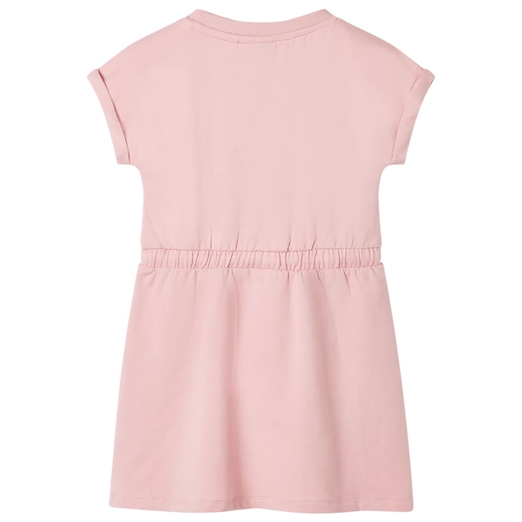 Abito per bambini Vidaxl con plownstring 116 rosa chiaro