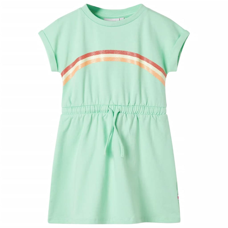 Abito per bambini Vidaxl con un verde clowstring 104 brillante