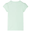 Vidaxl Camisa para niños con mangas de gorra 92 Soft Green