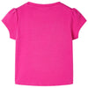 VidaXL Kindershirt 104 donkerroze