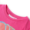 Vidaxl kindershirt 116 donkerroze
