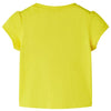 Vidaxl camisa para niños 128 amarillo