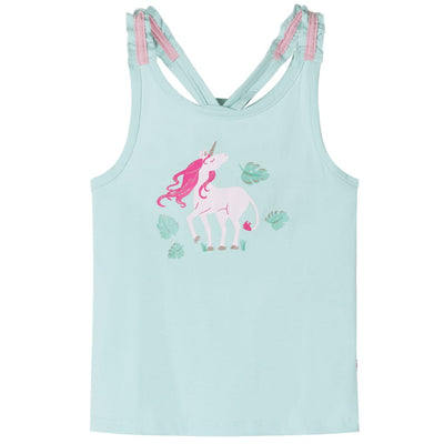 Vidaxl Children's Top 104 Light Mint -Colored