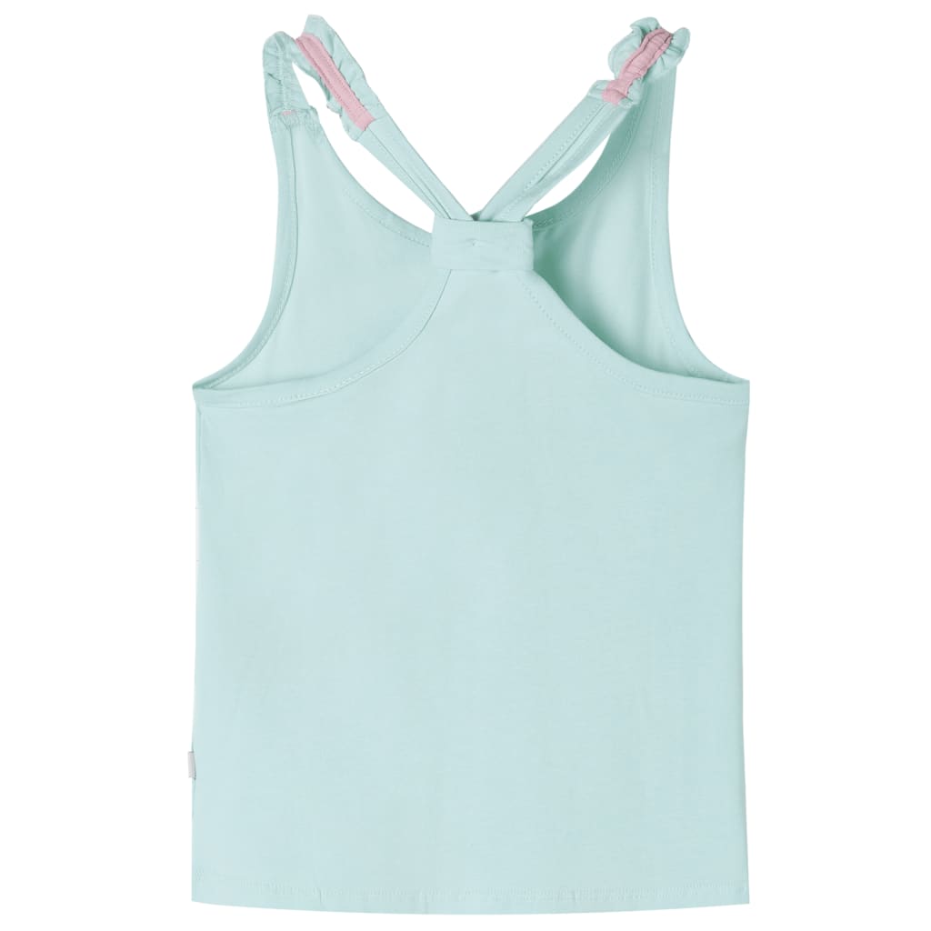 Vidaxl Children's Top 116 Light Mint -Colored