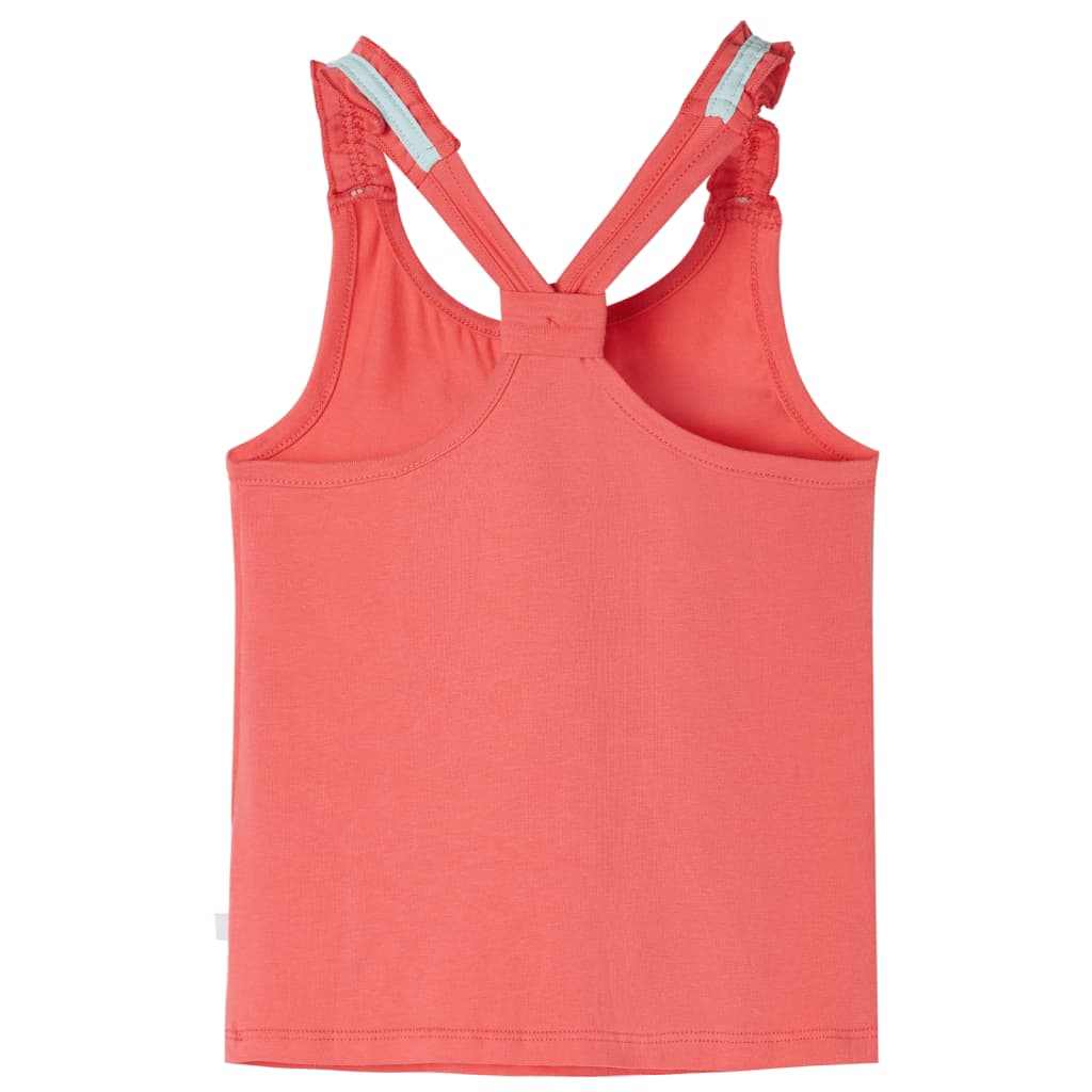 Vidaxl Children's Top 140 Coral -Colored