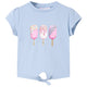 Vidaxl Children's shirt 140 blue