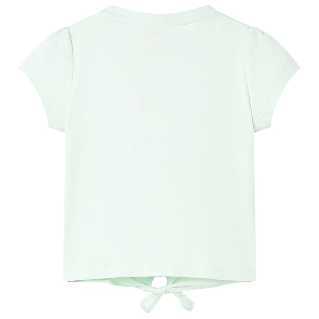 Vidaxl Camisa para niños 128 Light Mint