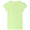 Vidaxl Children's Shirt 92 Neongeel