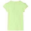 Vidaxl Children's Shirt 116 Neongeel