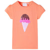 Vidaxl kindershirt 116 neonoranje