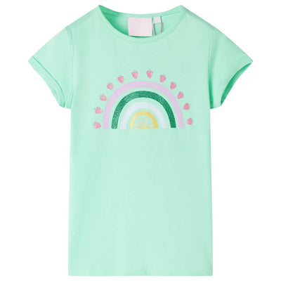 Camicia per bambini Vidaxl 92 verde brillante