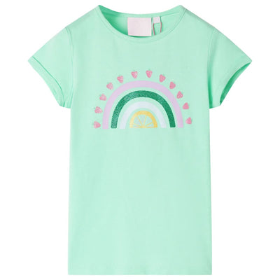 Vidaxl Shirt per bambini 128 Greentro brillante