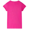 VidaXL Kindershirt 116 donkerroze