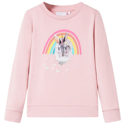 Vidaxl Children's Sweater 104 Pink chiaro