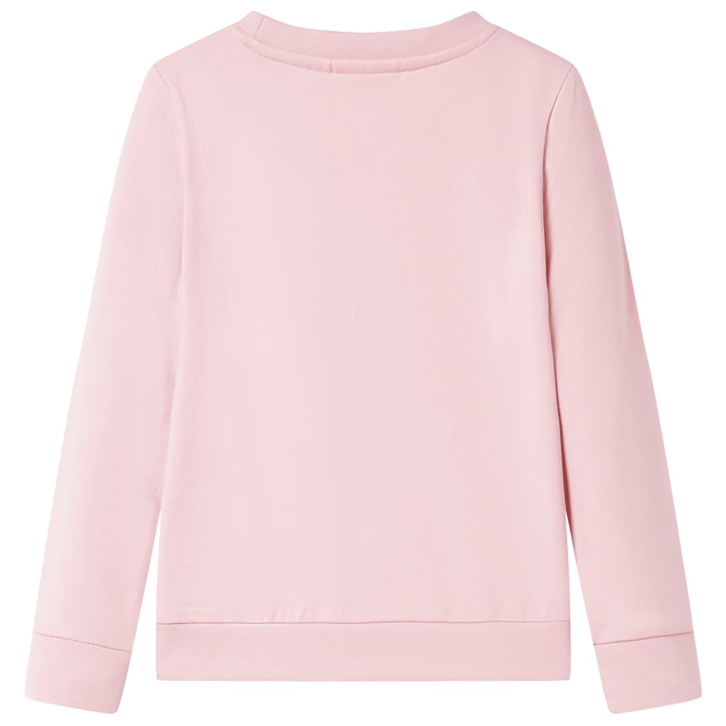 VIDAXL SWEATER BAMBINI 140 rosa chiaro