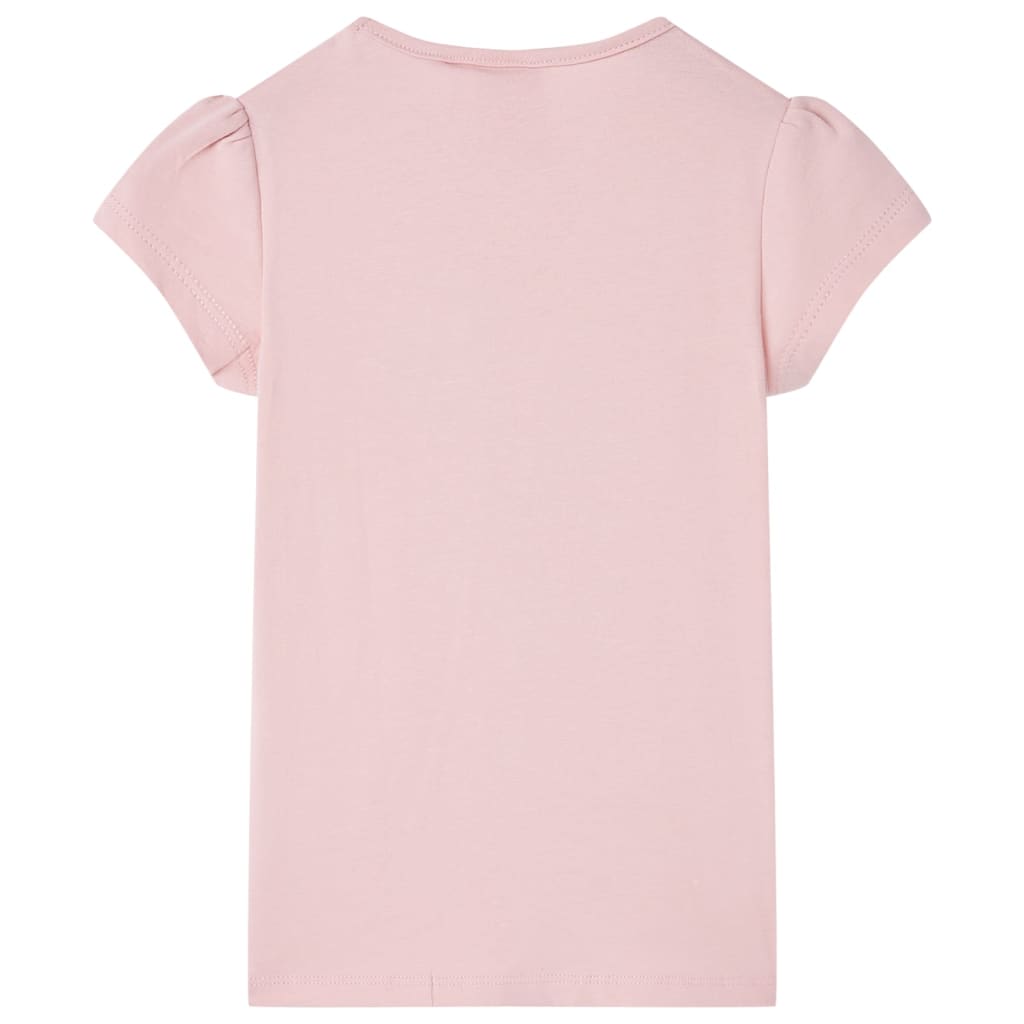 Vidaxl Shirt per bambini 92 rosa chiaro