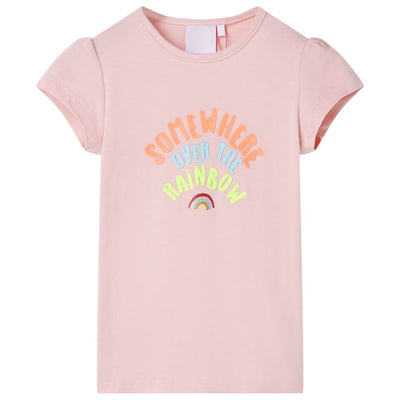 Vidaxl Shirt per bambini 116 rosa chiaro