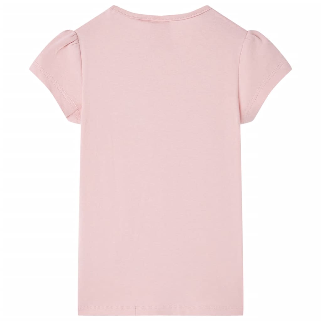 Vidaxl Shirt per bambini 116 rosa chiaro