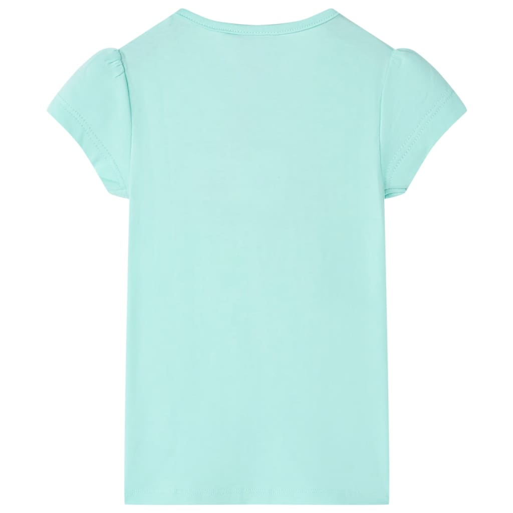 Vidaxl Shirt per bambini 92 Blu chiaro