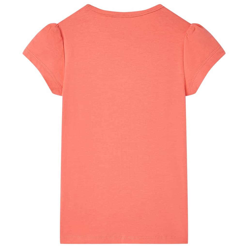 Vidaxl Children's Shirt 104 Coral Colored