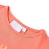 VidaXL Kindershirt 140 koraalkleurig