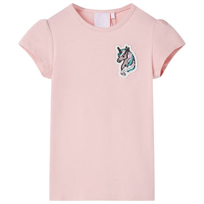 Vidaxl Children's Shirt 104 Pink chiaro