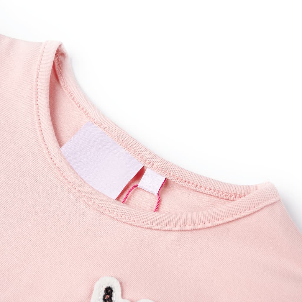 Vidaxl Camisa para niños 116 Rosa claro