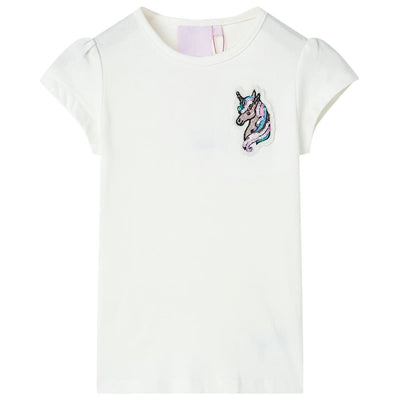 Vidaxl Children's Shirt 140 Ecru